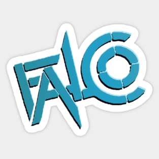 Falco Einzelhaft Logo Sticker